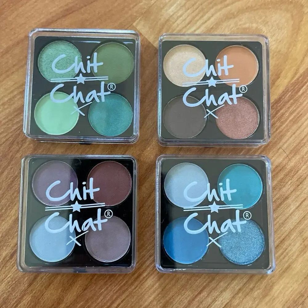 4 Chit‎ Chat Eyeshadow mini palettes